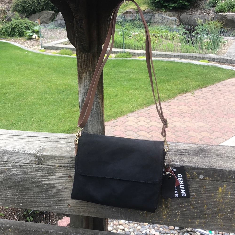 Leather handbag